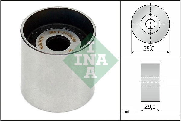 INA 532 0161 10 Rola ghidare/conducere, curea distributie