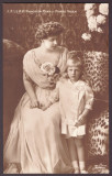 2585 - Regina MARIA, Queen MARY &amp; Prince NICOLAE - old postcard - used - 1912, Circulata, Printata