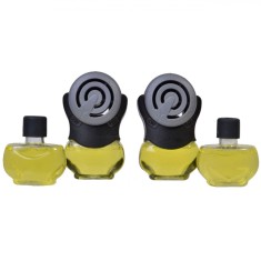 Odorizant Auto Ventilație, Aromă Vanilie, Set 2 Bucăți
