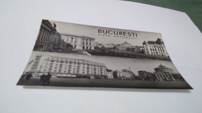 CARTE POSTA BUCURESTI -PIATA REPUBLICII NECIRCULATA foto