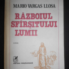 Mario Vargas Llosa - Razboiul sfarsitului lumii (1986, editie cartonata)