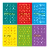 DK The Little Book Of Series 6 Books Collection Set (Economics, Politics, Shakespeare, Philosophy, Psychology, History)