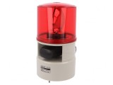 Semnalizator Luminos și Acustic 24VDC Sirenă și Lumină Rotativă