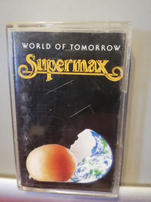 Supermax &amp;ndash; World of Tomorrow (1990/Hansa/Germany) - caseta audio/NM/Originala foto