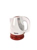 Fierbător electric Oliver Voltz, 2200W, baza rotativa, oprire automata 1.6 Litri, Alb/Roșu, 1,7 L, 2200 W