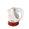 Fierbător electric Oliver Voltz, 2200W, baza rotativa, oprire automata 1.6 Litri, Alb/Roșu