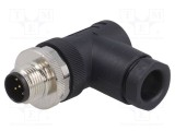 Conector M12 PIN 5 tată A-DeviceNet CANopen IP67 TE Connectivity