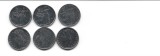 Italia 100 lire 1990-92 KM 96.2 (lot complet), Europa