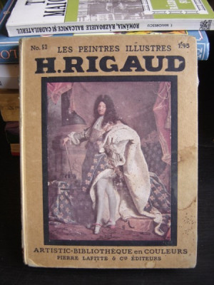 LE PEINTRES ILLUSTRES. H. RIGAUD foto