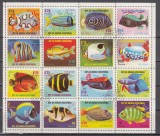 A10 ZZC 38 - Colita foarte veche - Guineea Ecuatoriala - pesti exotici - bloc