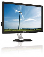 Monitor Philips Brilliance LED 27 inch, Full HD, 273P3LPHEB, Negru/Silver foto