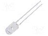 Dioda LED, 5mm, portocalie, 5800...7000mcd, 20mA, 1,8...2,6V, OPTOSUPPLY - OSO5PA5E31B