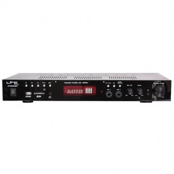 AMPLIFICATOR KARAOKE 2X50W FM/BT/USB/SD 2 LINII MICROFON foto