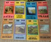 Lot 6 carti colectia Muntii nostri Carpati cu harta harti trasee montane retezat aninei codru moma padurea craiului suhard semenic valcan obcinele