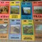 lot 6 carti colectia Muntii nostri Carpati cu harta harti trasee montane retezat aninei codru moma padurea craiului suhard semenic valcan obcinele