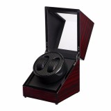 Cumpara ieftin Cutie Intoarcere Ceasuri Automatice - Watch Winder 2+0 BW / Carbon WW1985, Watchbox