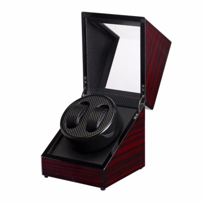 Cutie Intoarcere Ceasuri Automatice - Watch Winder 2+0 BW / Carbon WW1985 foto