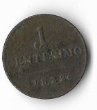 Moneda 1 centesimo 1822 - Venezia