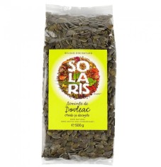 Seminte de dovleac crude si decojite, 500g, Solaris