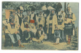 3066 - ETHNIC, Port Popular, Romania - old postcard, CENSOR - used - 1916, Circulata, Printata
