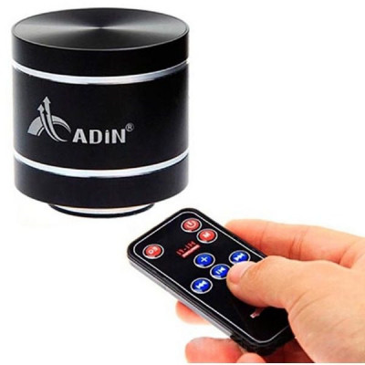 Boxa portabila cu amplificare prin vibratii si sunet 360 de grade Radio cu MP3 foto