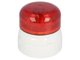 Semnalizator luminos KLAXON SIGNALS Flashguard alb 230VAC LED IP65 lumina continua QBS-0022