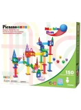 Picasso Tiles Magnetic Marble Run Set 150pcs (ptg150)