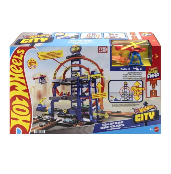HOT WHEELS CITY SET MEGA GARAJUL