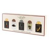 Set Lattafa: Artisan Ethnique, Eau De Parfum, For Women, 20 ml + Natural Oud, Eau De Parfum, For Women, 20 ml + Tharwah Silver,