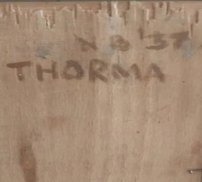 Nud superb scoala baimareana semnat spate THORMA NB-&amp;#039;37 foto