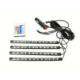 Lumini UnderCar LED RGB pentru interior/exterior cu telecomanda 22cm 080817-21.