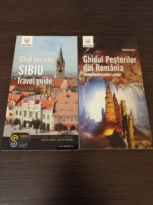 Ghid turistic Sibiu + Ghidul Pesterilor din Romania