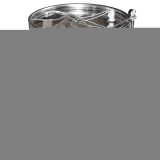 Butoi (cisterna) INOX cu capac flotant 102 L si camera din silicon, cadou robinet din INOX