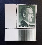 Germania (1941&ndash;1944) - 1 RM cu Margine și Grilă de Linii de Control pe Marginea Inferioară (MNH) CLK1