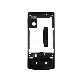 Nokia 6500 Slide Middlecoverset negru-argintiu foto