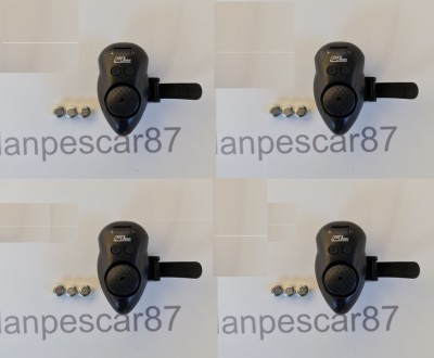 SET 4 Avertizori cu vibrații FL VIBRO BITE SG-M3 pentru Dunare foto