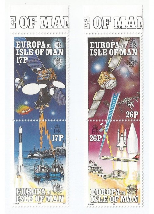 |Man, Europa CEPT, 1991, MNH