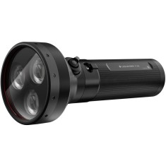 Lanterna LED Lenser P18R Black Case, 6500 Lumeni, Acumulator Li-Ion + &Icirc;ncărcător