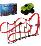 Set Pista de masinute antigravitatie, din 120 elemente, cu masinuta pe baterie, Oem