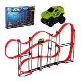 Set Pista de masinute antigravitatie, din 120 elemente, cu masinuta pe baterie