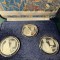 Set monetarie BNR proof Argint Monumente de arta medievala crestina