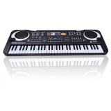 Orga electronica cu 61 de clape si microfon pentru copii (Keyboard, Pian electronic)