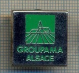 Y 1030 INSIGNA -ASIGURARI -PROUPAMA ALSACE - FRANTA -PENTRU COLECTIONARI