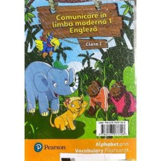 Comunicare in limba moderna 1. Engleza Clasa 1. Flashcards foto
