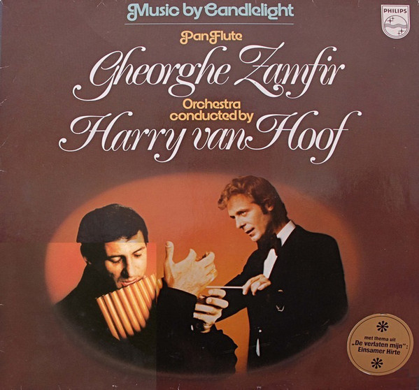 VINIL LP Gheorghe Zamfir Orchestra Conducted By Harry van Hoof &ndash; Music By Candlelight &lrm; (-VG)