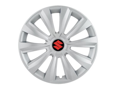 Set 4 capace roti Delta cromat R14 pentru gama auto Suzuki foto
