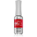 Orly Gelfx Gel unghii cu gel folosind UV / lampă cu LED culoare Haute Red 9 ml