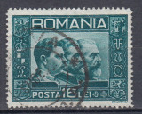 ROMANIA 1932 LP 92 EFIGIA CELOR TREI REGI STAMPILAT