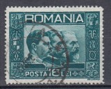 ROMANIA 1932 LP 92 EFIGIA CELOR TREI REGI STAMPILAT