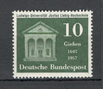 Germania.1957 350 ani Universitatea Ludwigs MG.120 foto